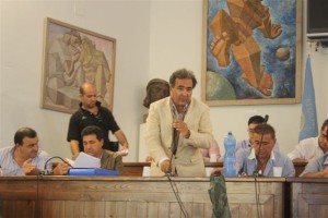 L'intervento del sindaco di Amendolara Ciminelli