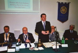Nascita Club Rotary 'Terra degli Enotri' nel 2003