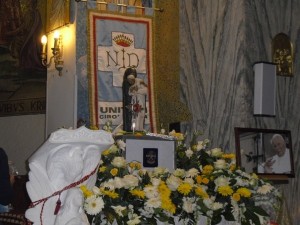 Reliquia del sangue di Giovanni Paolo II a Ciro' Marina (18)
