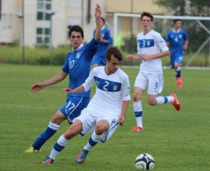 Guido Turano in Nazionale under 17