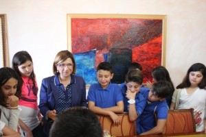 Prefetto Maria Tirone incontra gli scolari