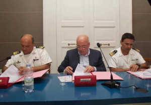Firma convenzione guardia costiera provincia Cosenza e Vibo