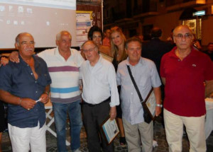 Gruppo musicale Ciros nel 2013 - Cataldo De Bartolo, Gino Colicchio, Cataldo Amoruso, Nicodemo Malena e Nick Malena