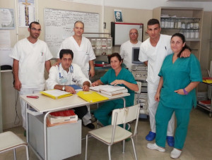 Staff Lungodegenza Medica alla Clinica Santa Rita di Cirò Marina