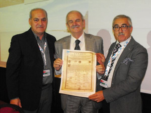 Alfonso Calabretta, Omero Toso e Raffaele Marasco