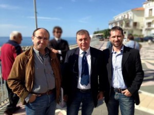 Francesco Molinari, Pino Masciari e Sebastiano Barbanti