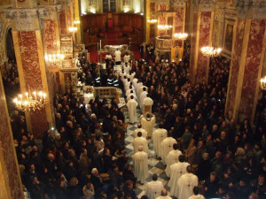 Commiato vescovo Marciano' a Rossano (1)