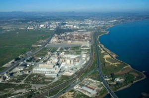 Area industriale Pertusola a Crotone