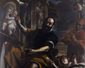San Luca dipinge la Madonna con il Bambino