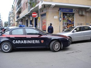 carabinieri - scippatore