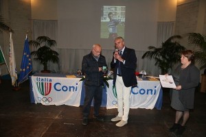 Premio a Francesco Potenza alla Festa dello Sport 2014 a Crotone