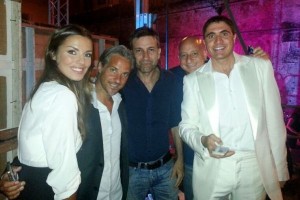 Bove e Limardi con Moreno Morello e Alessia Reato
