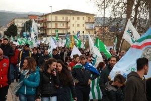 Manifestazione No Triv a Corigliano (2)
