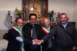 Mario Caruso, Don Giovanni Filippelli, Francesco Ferrara e Padre Gianni