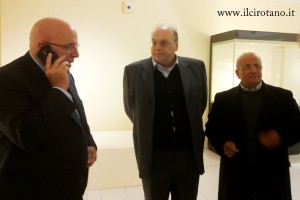 Mario Oliverio al museo di Cirò Marina (2)
