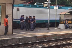 Polizia ferroviaria_migranti