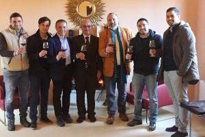 La famiglia Senatore con Marcello Masi e Rocco Tolfa
