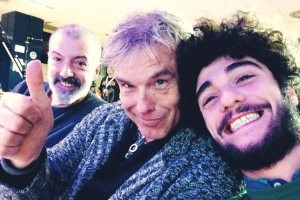Pasquale Sculco con Marco Petriaggi e Stefano Borgia