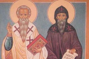 i santi Cirillo e Metodio