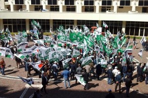 Manifestazione Cia, Confagricoltura e Copagri a Catanzaro