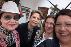 Tatyana Mamonova, Giusy Regalino, Francesca Paladini e Francesca Gallello