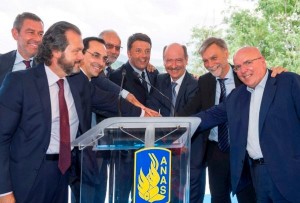 Renzi inaugura Viadotto Italia A3 (1)