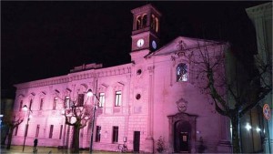Castrovillari, 100 giro d’italia il palazzo di città si accende di rosa
