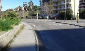 Crotone, a quando i dissuasori su via Falcone – Borsellino1
