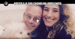 Le Iene a Cirò Marina Caterina Ferraro consegna il suo cagnolino Rocco2