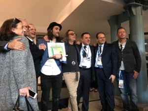 Sanremo- consegnati i premi Afi alla Mannoia, Guasti e Pini3