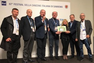 Sanremo- premio Afi a D’Alessio, Al Bano e Pavone2