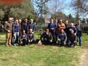 LAssociazione FIDELITAS dona un albero al Parco Fabiana Luzzi