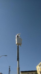 Cariati, ancora un atto vandalico- distrutte le antenne della rete WiFi pubblica1