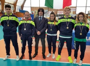Cinque karateka dell’asd martial kroton ryu protagonisti al campionato italianoassoluto kumite 2017