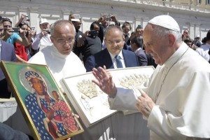 Michele Affidato ricevuto da Papa Francesco2