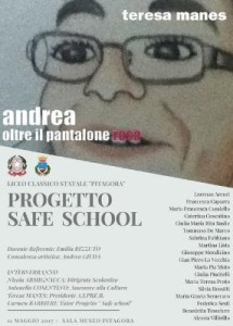 Oggi-va-in-scena-Andrea-oltre-il-pantalone-rosa-al-Liceo-Pitagora-di-Crotone manes teresa