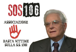 Basta Vittime invia a Mattarella 25 mila firme per la SS106