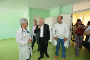 Oliverio a Crotone per l’inaugurazione del reparto di Pediatria6