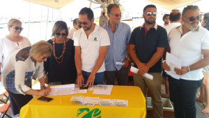 Goletta Verde di Legambiente a Cariati, all’iniziativa presente anche l’assessore regionale Antonella Rizzo (1)