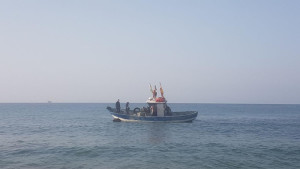 Operazione Oasi pulita nella zona protetta del Martin pescatore a Capo Colonna2