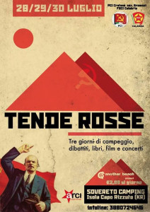 Conclusa la prima edizione di Tende Rosse, il campeggio comunista voluto dal PCI Crotone (2)