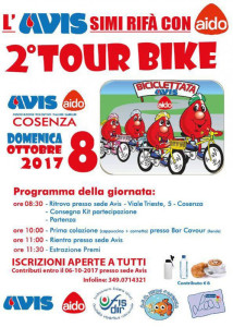 2 Tour Bike L’AVISsimi rifà con AIDO a Cosenza1
