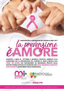 Marrelli Hospital, al via la nuova campagna di prevenzione per il tumore al seno