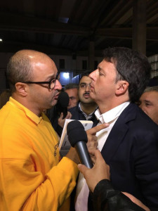 Pugliese di Basta Vittime sulla SS106 incontra Matteo Renzi