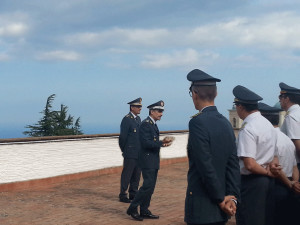 Vibo Valentia, Visita del Comandante Regionale della Guardia di Finanza, Generale di divisione Fabio Contini