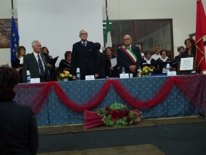 da sx: Francesco Cosco, Francesco Paolo Tronca, Amedeo Nicolazzi, Carmela Elia