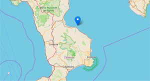 Terremoto in Calabria, scossa di magnitudo 2.5 nel mare zona Mirto-Rossano