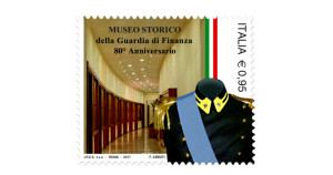 Un francobollo dedicato al Museo Storico della Guardia di Finanza