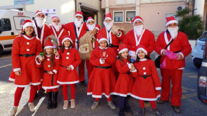 I Babbi Natale Fidelitas per le vie di Corigliano Calabro e Rossano