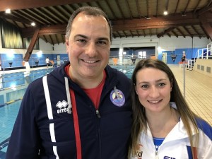 Nuoto Alessia Scortechini la campionessa mondiale paralimpica a Cosenza per “Dama” (1)